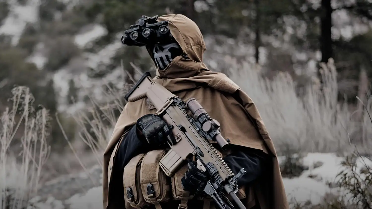 Poncho Villa®, Tactical Waterproof-Breathable Rain-Softshell & Shelter